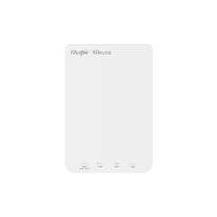 RG-RAP1200(P) Wi-Fi 5 AC1300 Dual Band gigabit Wall Plate Access Point , 4 front LAN ports, includin