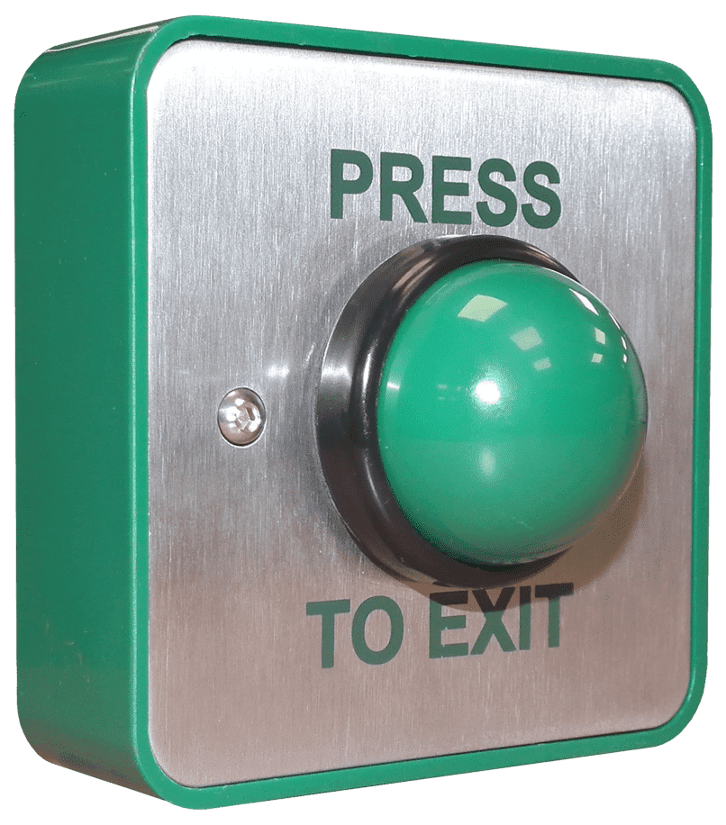 Key Out Button Standard stainless steel push to exit button EBGBWC02/PTE