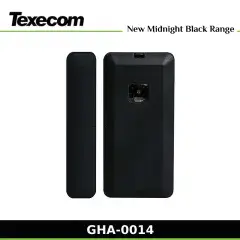 Texecom Micro Contact-W Premier Elite Miniature Ricochet Wireless Contact, Midnight Black (GHA-0014)