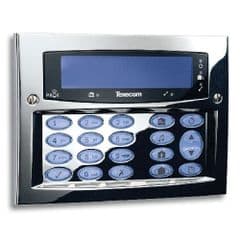 Texecom Premier Elite Polished Chrome Keypad (Flush DBD-0121 / Surface DBD-0127)