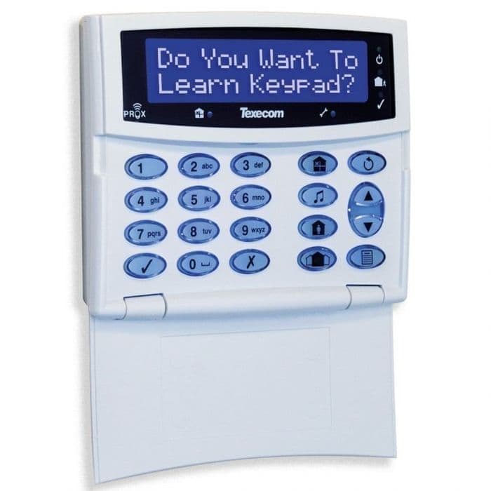 Texecom Premier Elite Ricochet LCDLP-W Wireless Keypad GCE-0001