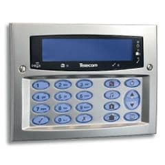 Texecom Premier Elite Satin Chrome Keypad (Flush DBD-0123 / Surface DBD-0129)