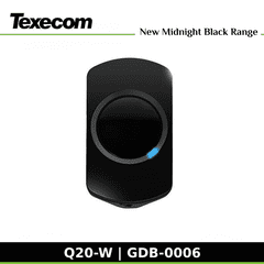 Texecom Q20-W Capture Series, Wireless Quad PIR Detector, 868MHz, 20m, Wall Mount, Midnight Black