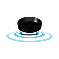 Texecom Ricochet Capture 360 CQ-W Quad Ceiling Mount 360° Wireless PIR , Black (GDD-0006)