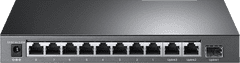 TL-SL1311MP TP-LINK 8-Port 10/100Mbps + 3-Port Gigabit Desktop Switch with 8-Port PoE+