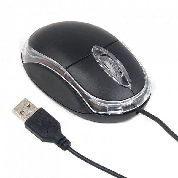 USB Optical Mouse - Wired 1 2m Cable 220