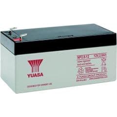 Yuasa NP2.8-12 Industrial NP Series, 12V 2.8Ah Valve Regulated LeadAcid Battery