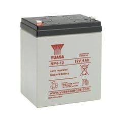 Yuasa NP4-12 Industrial NP Series, 12V 4Ah Valve Regulated Lead Acid Battery