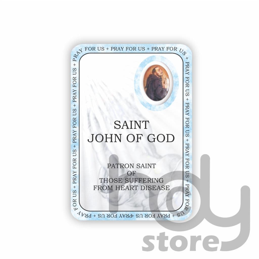 Heart Disease Prayer Card Booklet St John of God