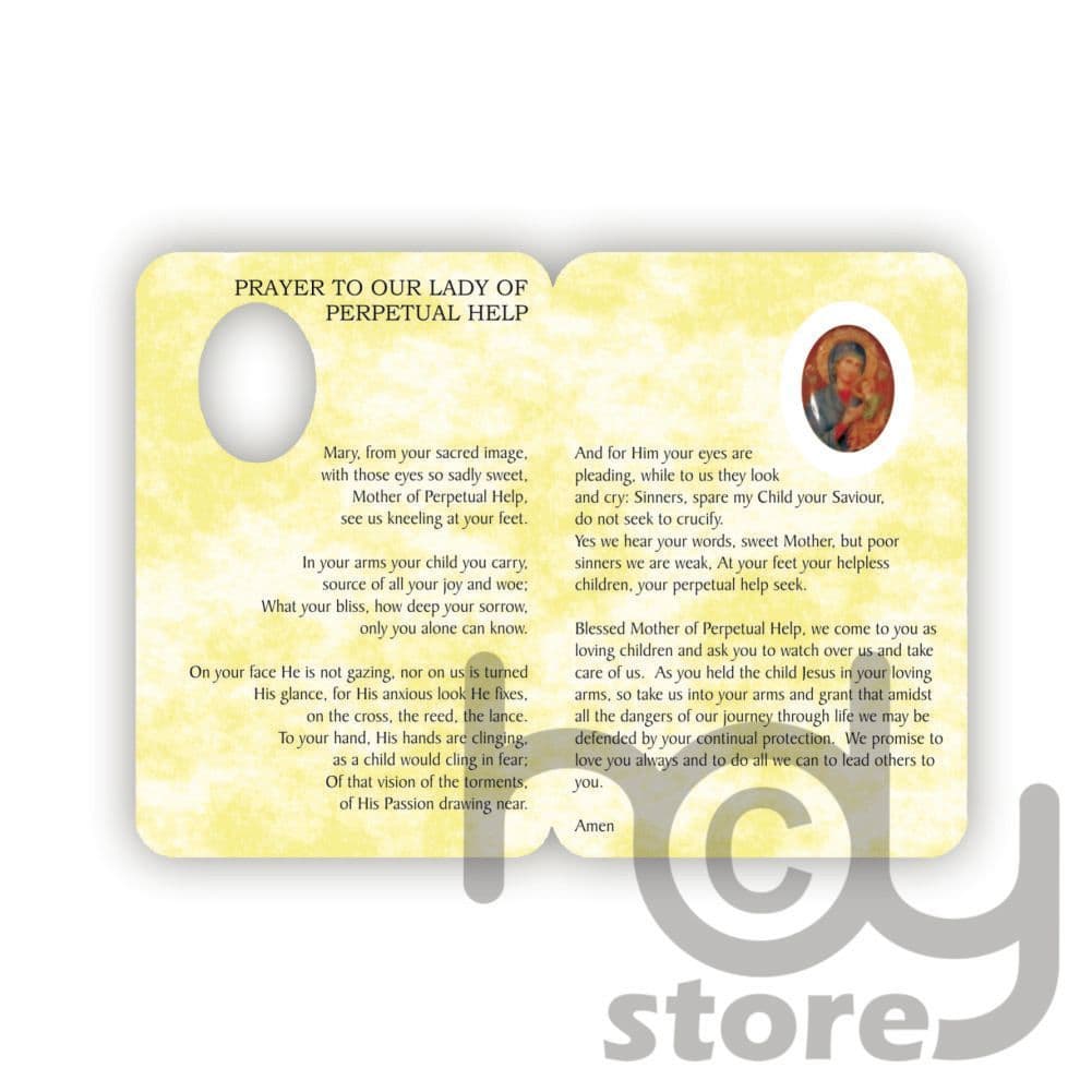 Our Lady of Perpetual Help s Prayer Card Booklet