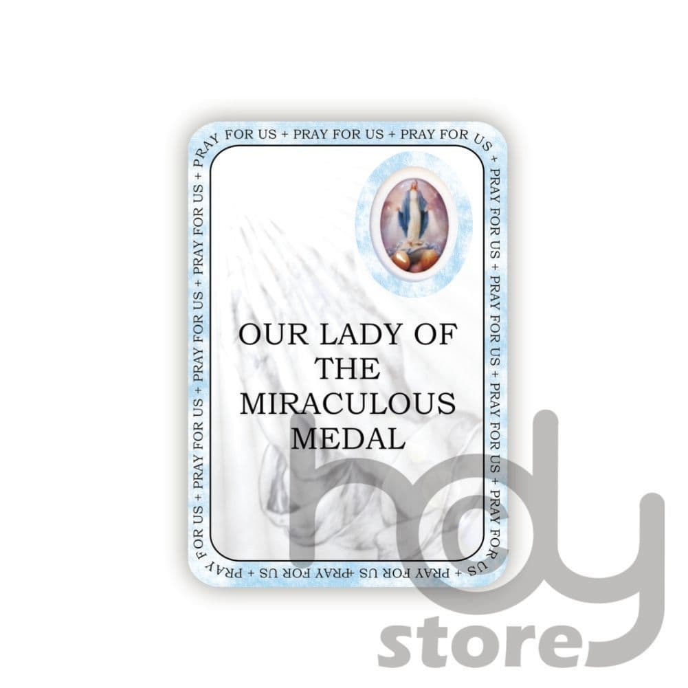 Our Lady of the Miraculous Medal s Prayer Card Booklet