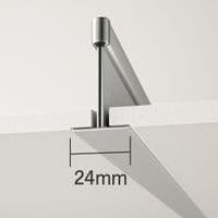 10.8m² Pack of 30 Suspended Ceiling Tiles (600x600, 595mm x 595mm x 7mm) - EasyClean and Wipeable