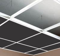 10m2 White Suspended Ceiling Grid System Kit ( Tiles Not Included)