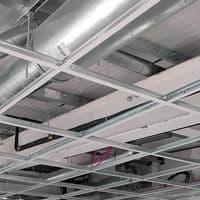 1m² Complete Suspended Ceiling System with Tiles – Minimum Order 5m²