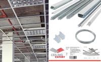 1m² Complete Suspended Ceiling System with Tiles – Minimum Order 5m²