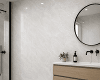 Blonze Bianco Glossy Porcelain Tiles 600x600mm – Luxury White Marble Effect Floor & Wall Tiles