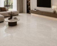 Crema Marfil Grey Glossy Porcelain Tiles 600x600mm – Luxury Stone Effect Floor & Wall Tiles