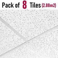 Fine Fissured / ND Fissure Suspended Ceiling Tiles – Premium Mineral Fibre Panels by Ceiling Expert