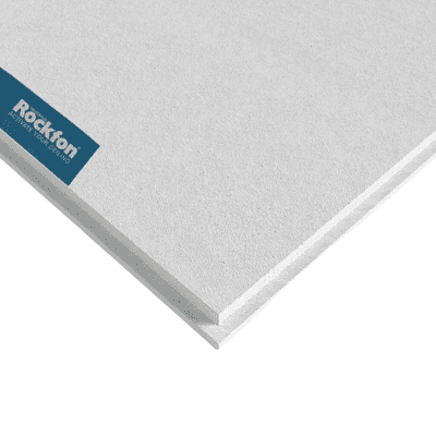 ROCKFON ARTIC TEGULAR CEILING TILES BOARD 600 x 600mm SUSPENDED REVEAL EDGE 24MM