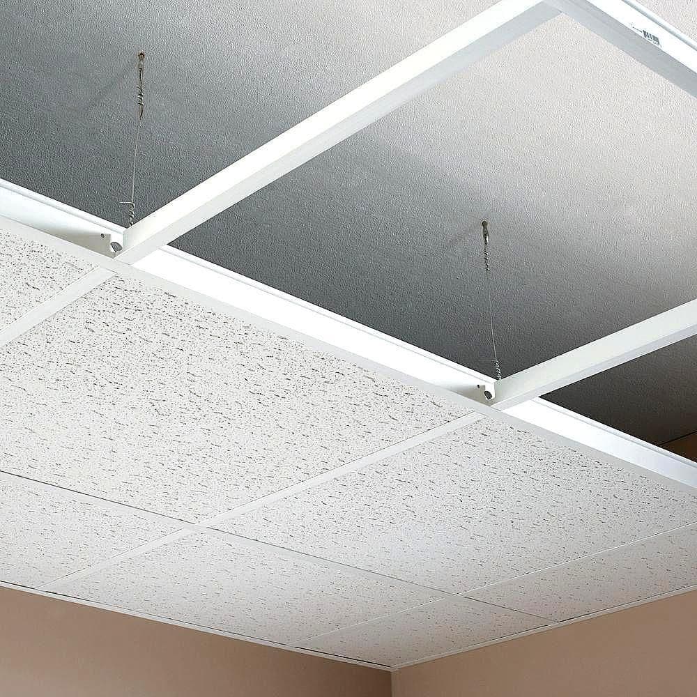 10 Pack White Cross Tee Sections For 1200mm Suspended Ceiling Grid – 24mm Tee – Unbranded