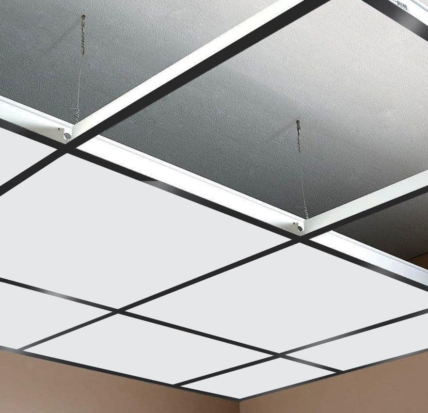 Suspended Ceiling Grid Frame System- Please Choose Color & Quantity ...