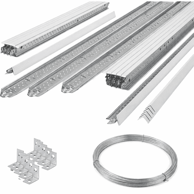 Suspended Ceiling Grid System Kit | T24 Drop Ceiling Framework | Ceiling Expert UK