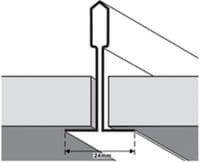 Suspended Rockfon 595mm x 595m A24  Artic Square Ceiling Tiles For 600mm x 600mm Grid