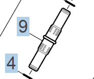 Coupling element jet pipe extension