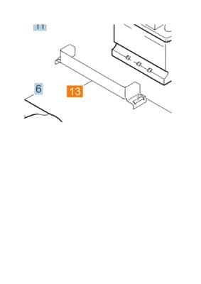 Karcher Battery Retaining Plate