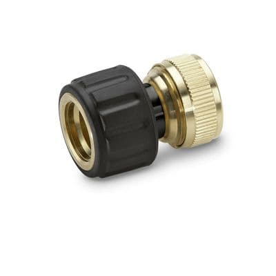 Karcher Hose coupling brass 1/2", 5/8"  AquaStop