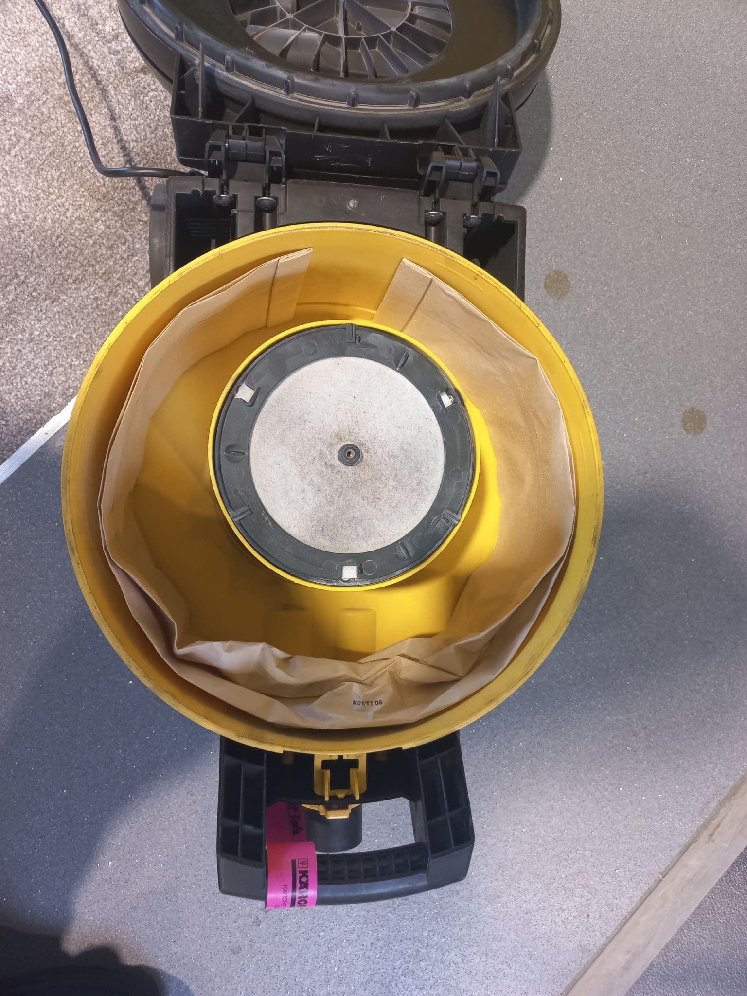 Karcher T201 Vacuum Tub and hose