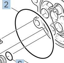 O-Ring seal 76,0 X 2,0