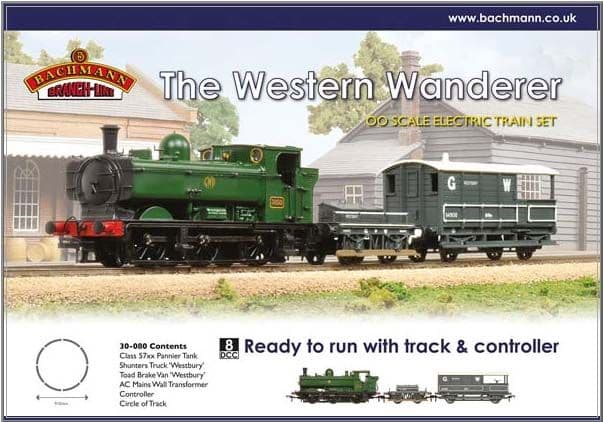 BACHMANN 30-080 1:76 OO SCALE The Western Wanderer Train Set DCC Ready
