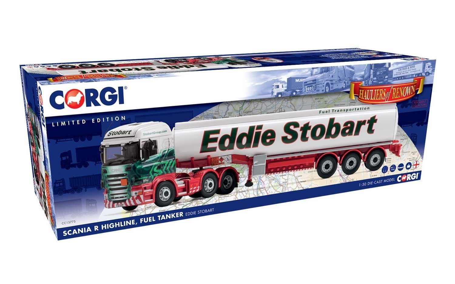 CLASSICS CC13775 1 50 SCALE Scania R Highline Fuel Tanker Eddie