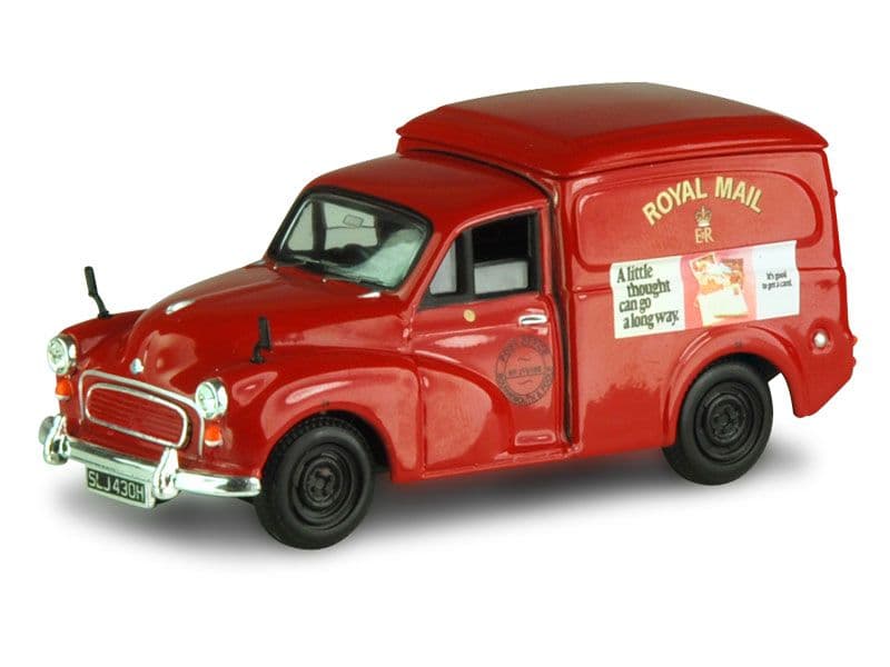 Figurine Voiture Miniature Morris Minor Van – Vanguards Corgi Lledo 1/43 – Bleu, Occasion En Boîte