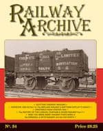 RAILWAY ARCHIVE ISSUE NO.34 ISBN 1477-5336-34