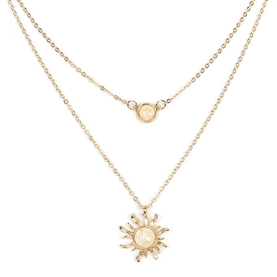 Double Sun Pendant