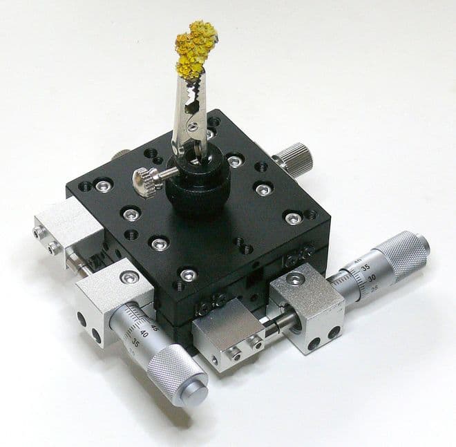 2 Axis 60mm XY Precision Specimen Stage with Specimen Clip