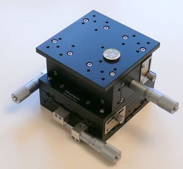 3 Axis 125 x 125mm XYZ  Precision Specimen Stage