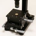 3 Axis 125 x 125mm XYZ  Precision Stage with Specimen Clip