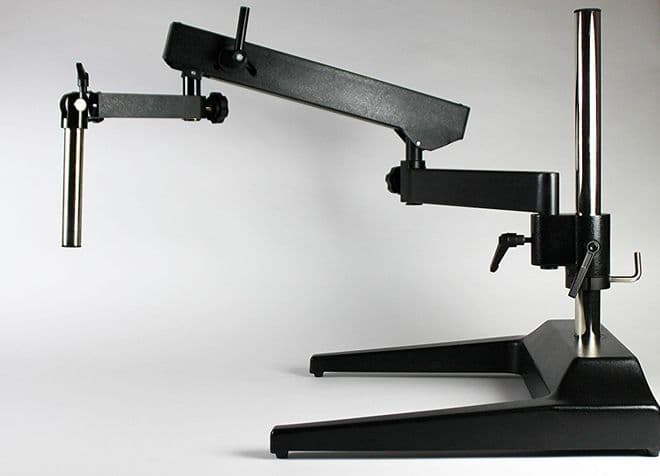A20-50 Long Reach, Articulated Arm, Desk Base Stand