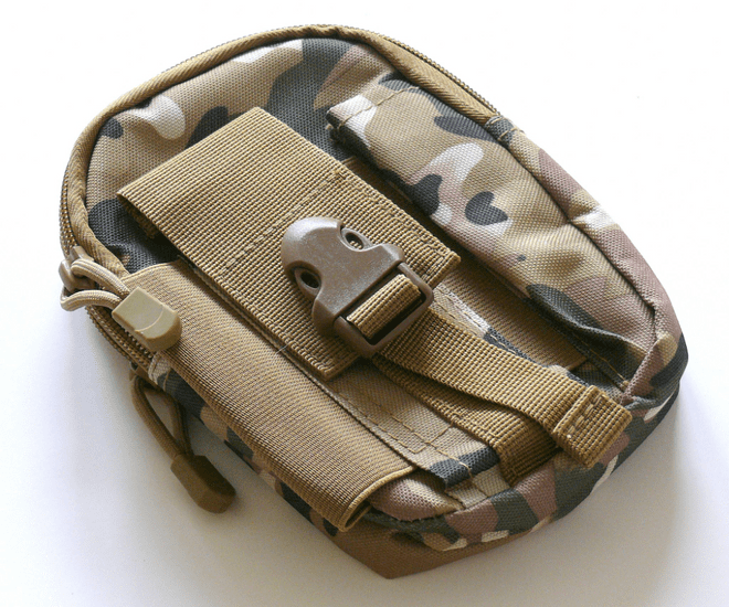 Dual Battery Holder - Camo