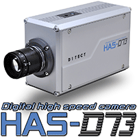 High Speed Camera HAS-D73 High Resolution, C-Mount USB3 Light Sensitive and Fast.  Max 15k fps