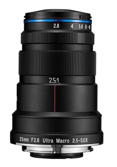 LAOWA 25mm f/2.8 2.5-5X Ultra Macro