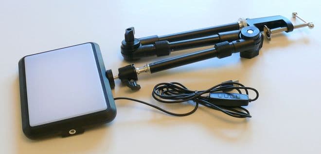 LED Panel Light on Top Quality Articulated Arm