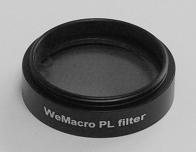 Linear Polarising filter for Raynox Tube Set UM1209