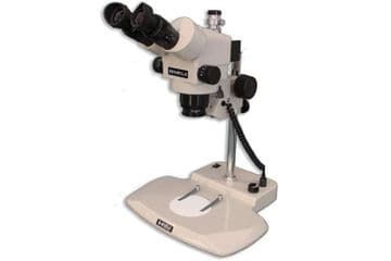 Meiji EMZ-5-TR, 7X-45X Trinocular, StereoZoom Microscope, Dual LED Stand