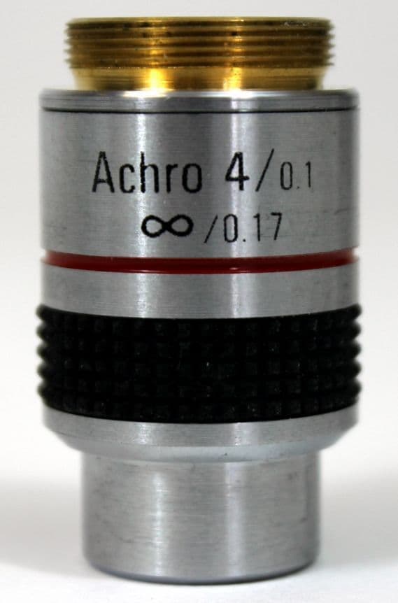 Objective ACHROMATIC LWD infinity 4X