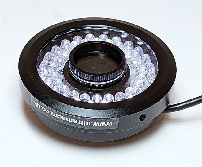 Polarising Ring Light for Microscopes