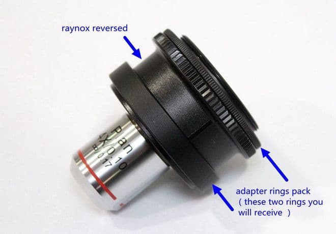 Reversing Kit for UM Objective Direct Connection Tube Kit